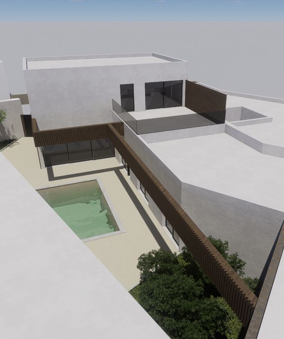 Vendo tereno 350 mx2 com casa 180mx2 ,com projeto aprovado em Alportel