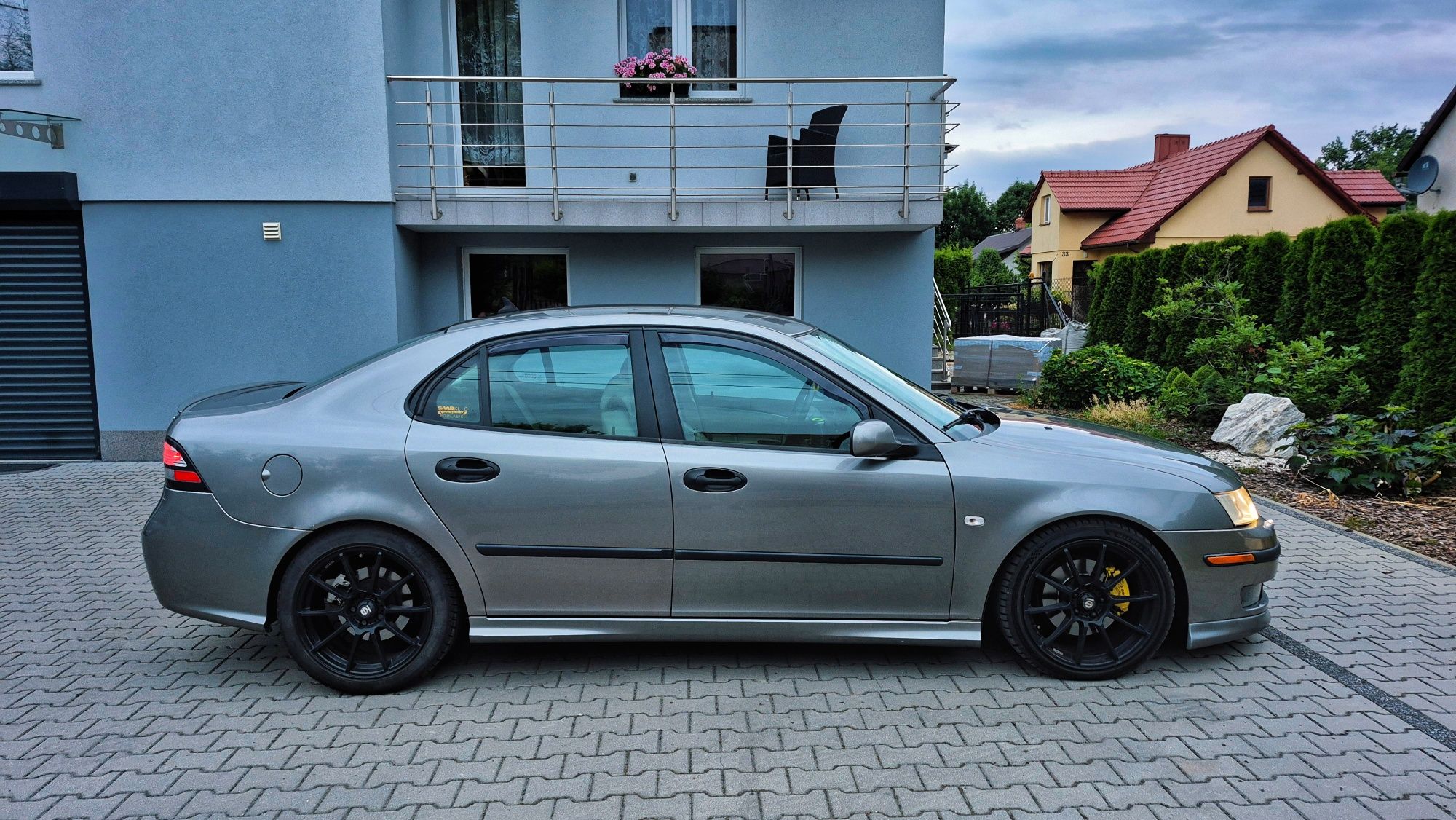 Piękny Saab 9-3, 2.0T 300KM 400NM, 2005R