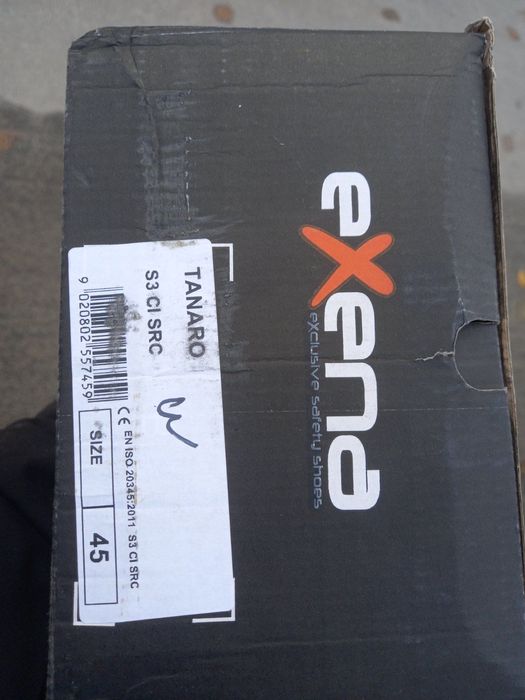 Спец черевики EXENA 45 розмір з утепленням