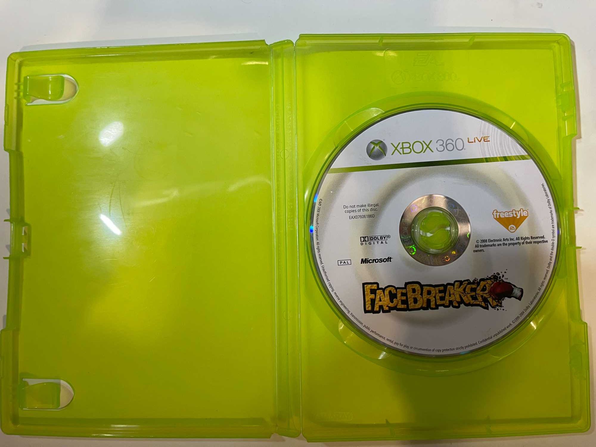 Facebreaker Xbox 360