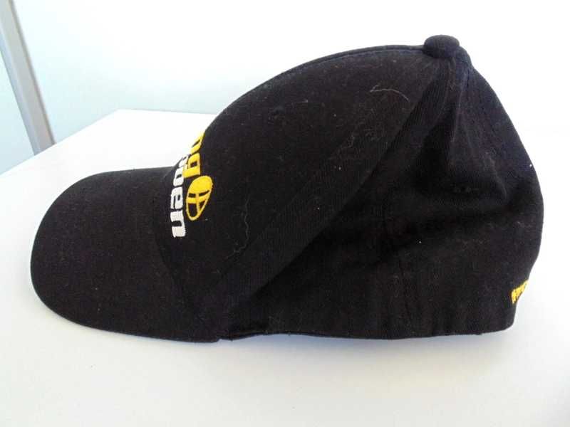 Nowa czapka z daszkiem SlangSnabben czarna z napisami
