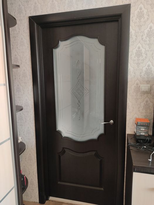 2 Дверей міжкімнатних Новий Стиль Венге/Вензель (з коробками)