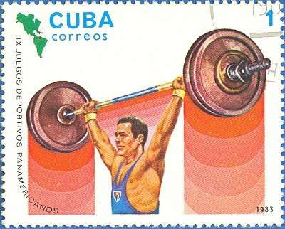 Продам комплект марок Сuba correos IX juegos deportivos panameric 1983