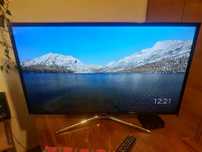 Tv 40" Samsung + Smart TV Box WIFI Netflix YouTube Android TV