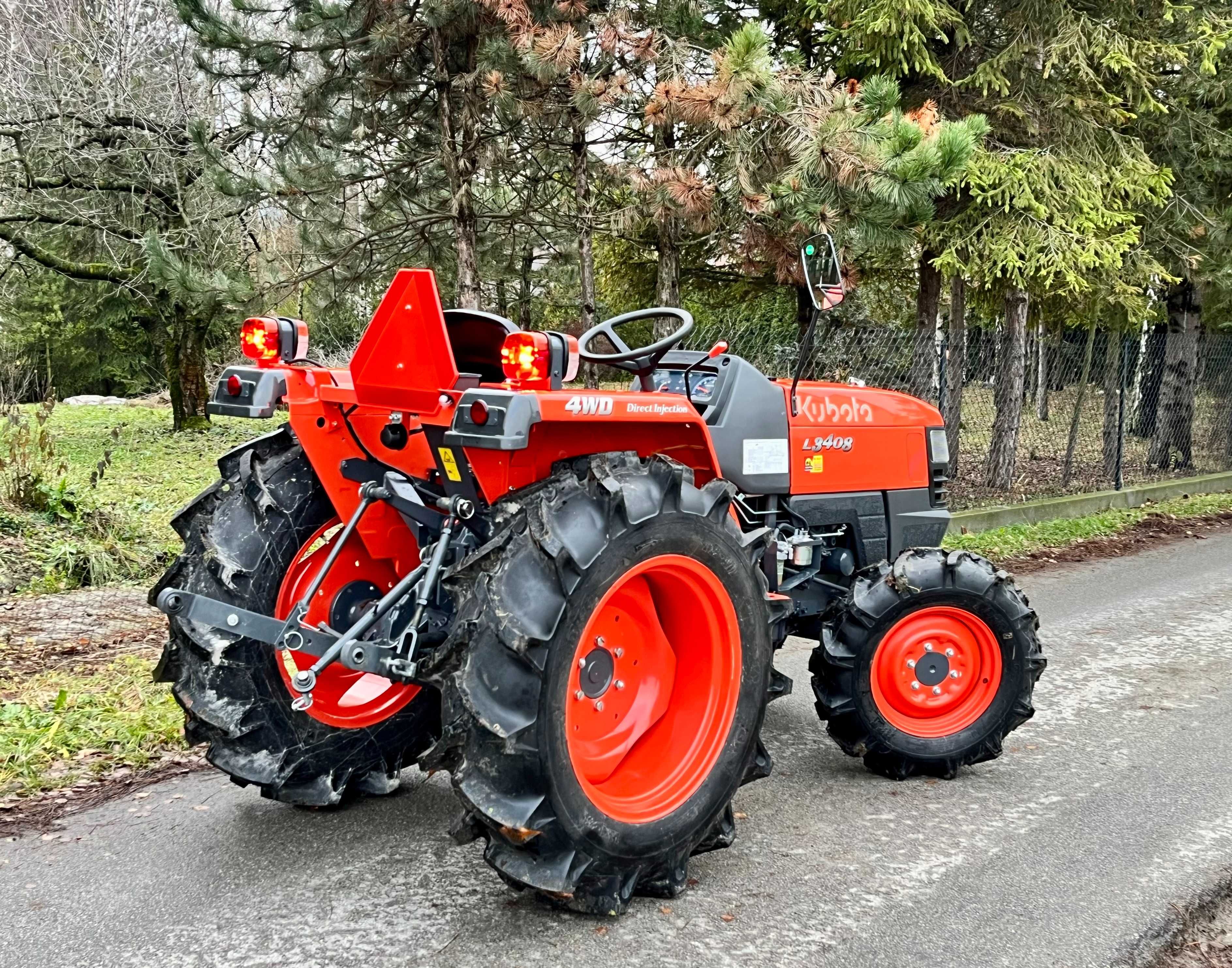 Nowy traktor Kubota L3408,  34KM, 4x4, wspomaganie, Japan Trak