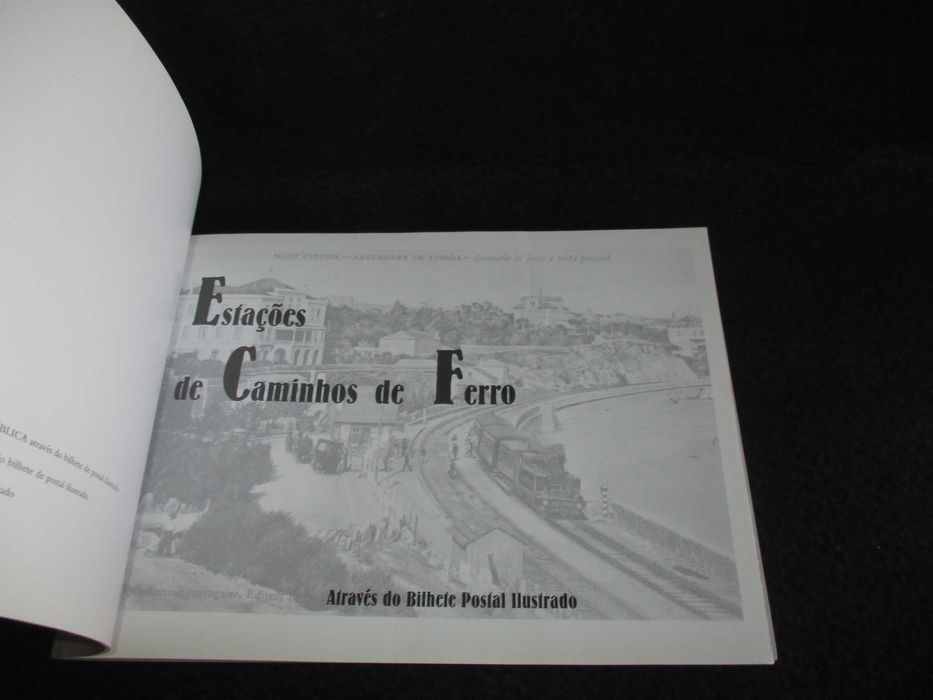 Livro Estações de Caminhos de Ferro Através do Bilhete Postal