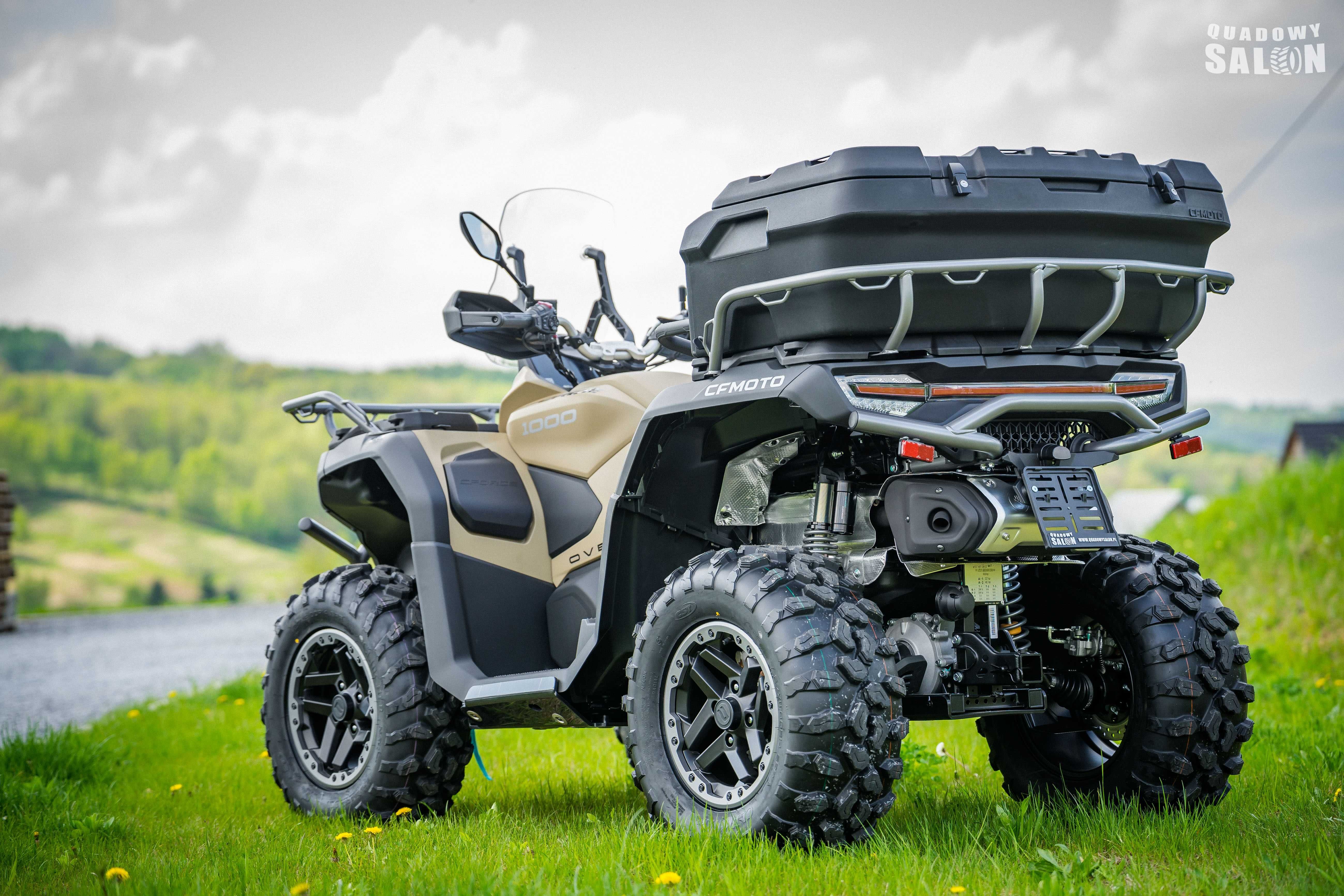 Quad Cf Moto 1000 Overland G3,T3b Ciągnik Rolniczy od Quadowy Vlog