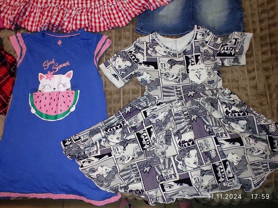Duża paka ubrań dla dziewczynki