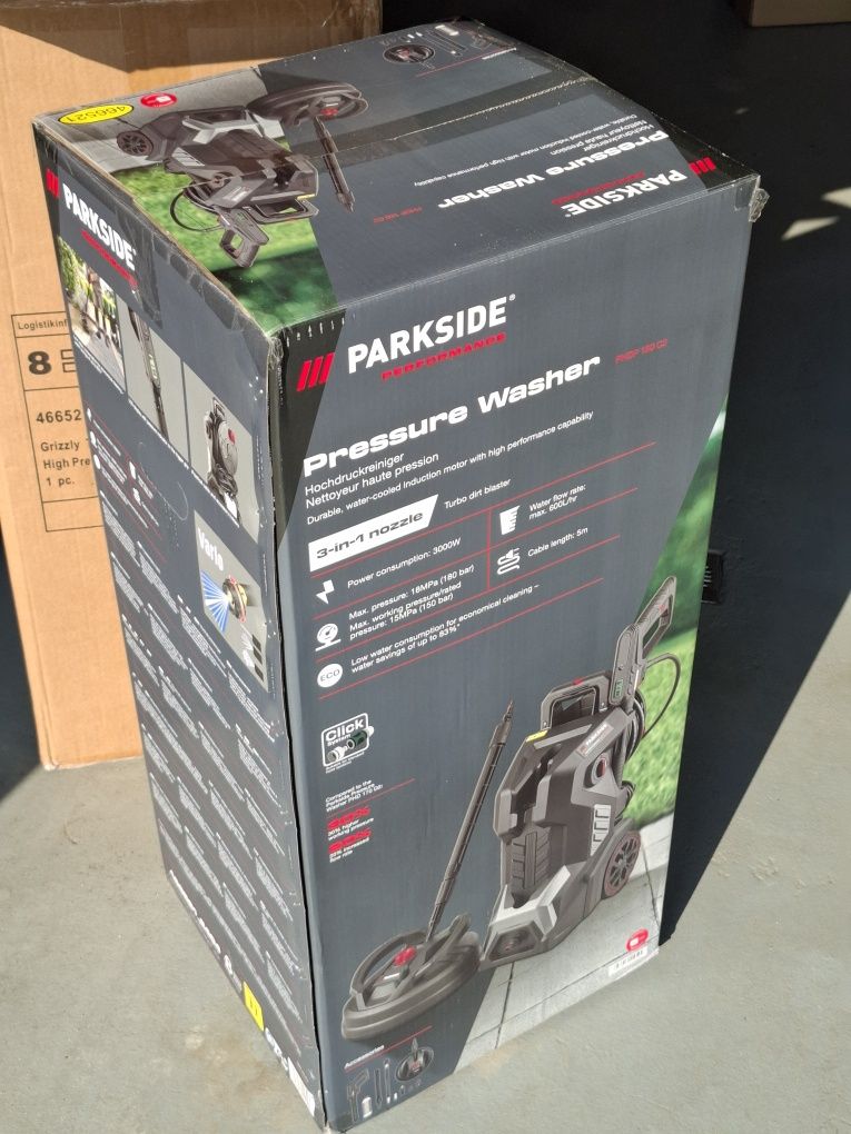 Myjka wysokociśnieniowa Parkside PHDP 180 C2