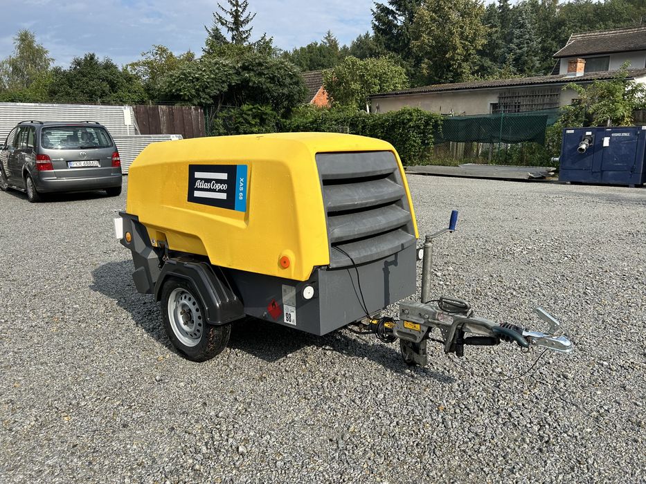 Kompresor sprężarka ATLAS COPCO XAS 68 rok 2017