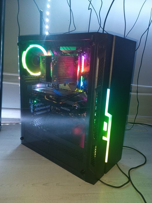 Komputer Gamingowy 32GB RAM, Ryzen 7 5700x, RX 6600