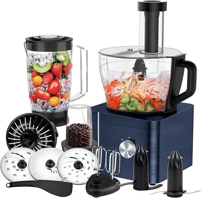 SNDOAS Robot kuchenny 1100 W, 3,2 l, mikser, rozdrabniacz
