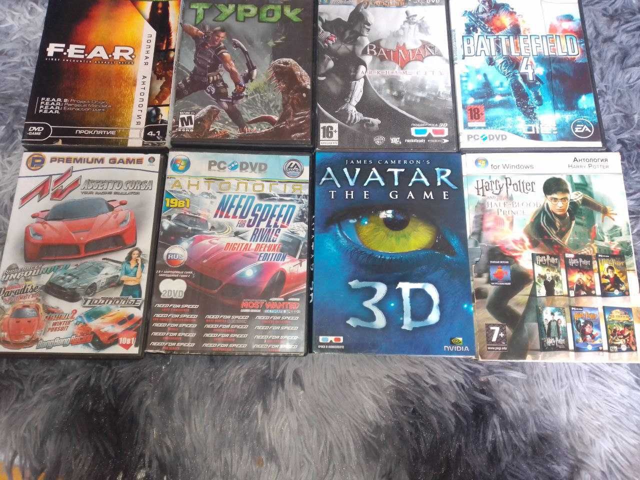 Сборник игр на PC F.E.A.R., Batman, Battlefield 4, Турок, Avatar 3D