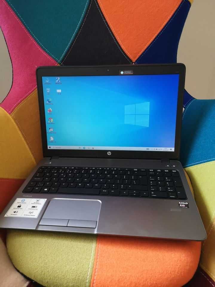 Laptop HP Probook 455 G1 AMD A10-5750M 4x2,5 GHz 8GB SSD 256GB 15,6"