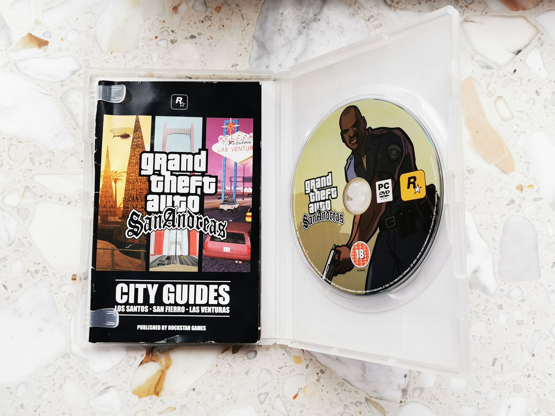 GTA Grand Theft Auto San Andreas PC premierowe ENG