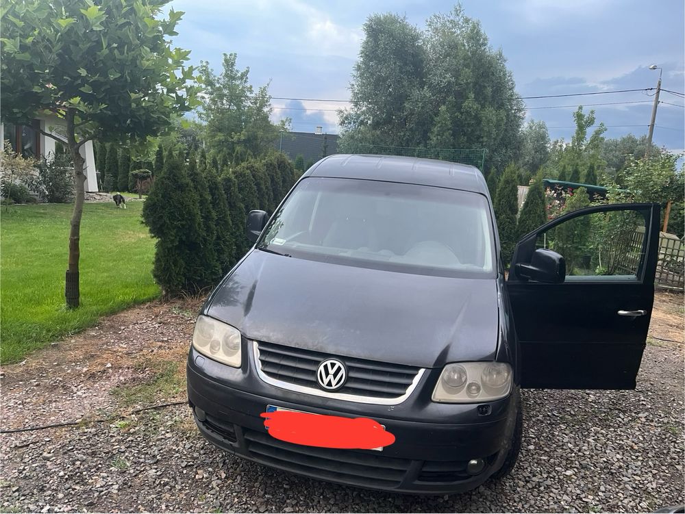 Vw caddy 1,9 uszkodzony silnik