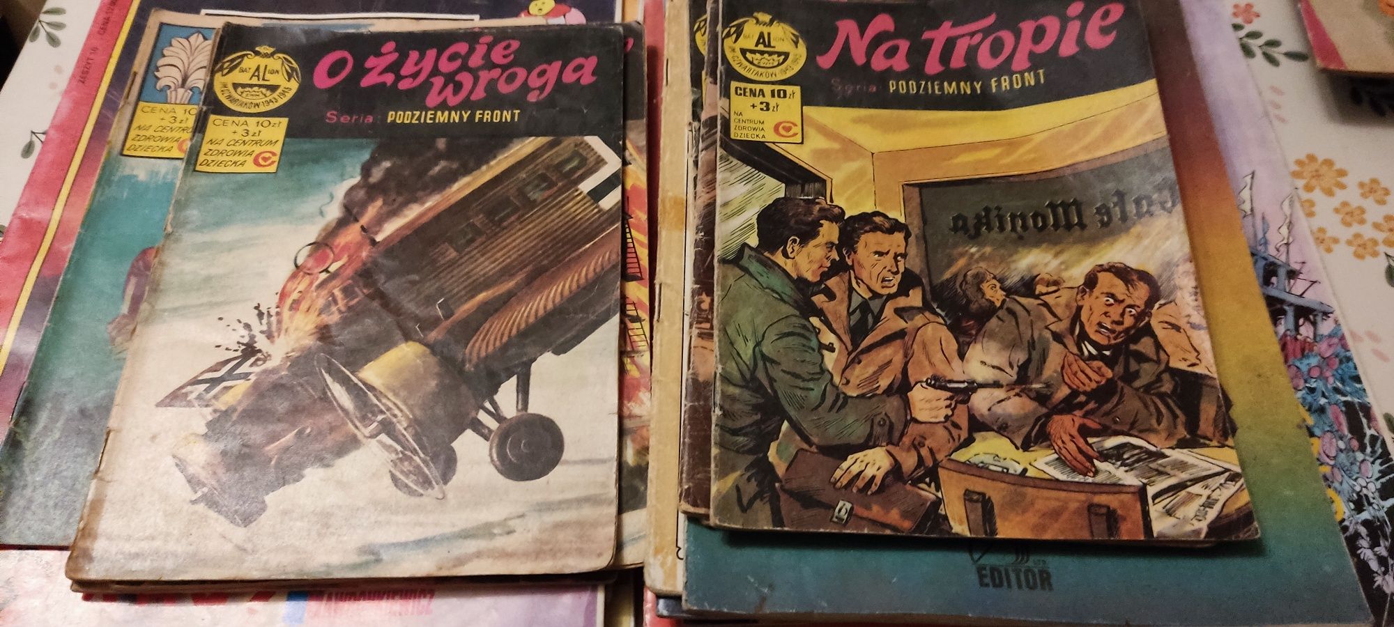 Podziemny front komiksy 6szt