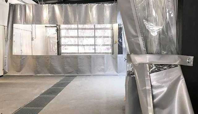 ФАБРИКА производитель гибких окон штор для гаража сто автомойки склада