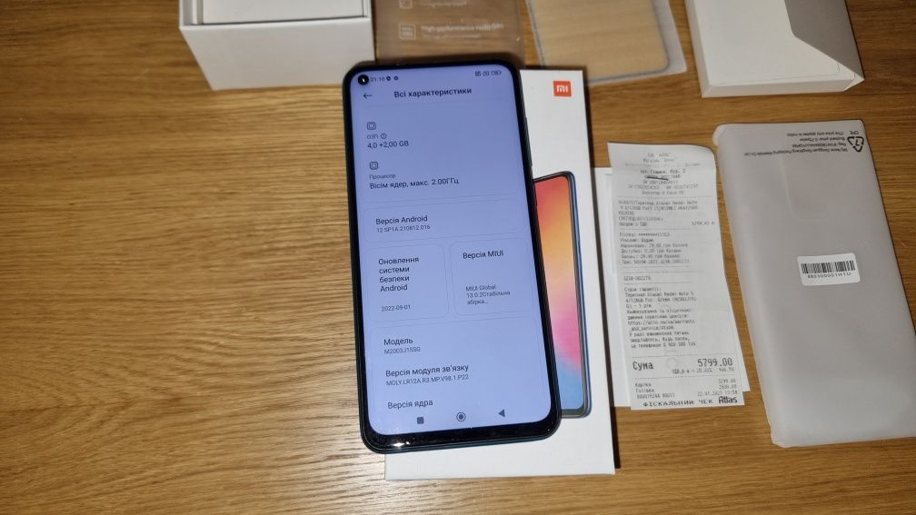 Xiaomi Redmi Note 9 4/128 Nfc Fores Green