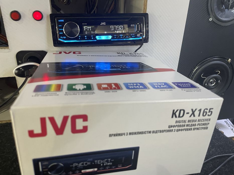 Автомагнітола JVC 1-din