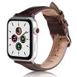 Beline pasek Apple Watch Leather42/44/45/49mm brązowy /brown