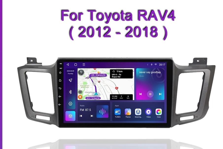 Штатная магнитола Toyota RAV4, CAMRY,COROLA  с 2002-2024 на ANDROID 13