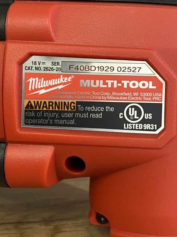 Мультитул Milwaukee M18 2626-20 многофункциональный резак реноватор