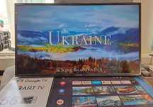 Телевизор 4K SMART TV Самсунг 55 Дюйма WiFi Андроид 13 Телевізор UHD