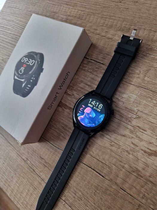 Smartwatch czarny nowy