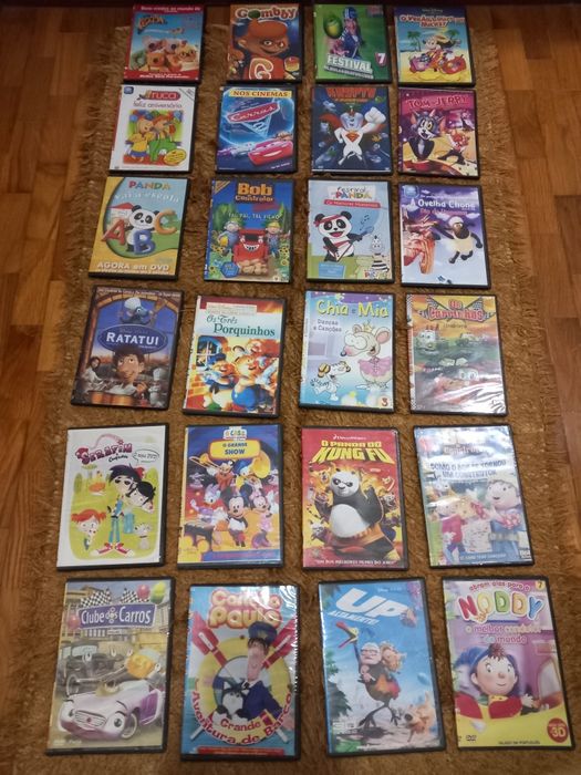 Varios DVD's infantis