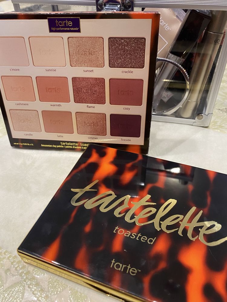 Палетка тіней оригінал Tarte Tartelette Toasted