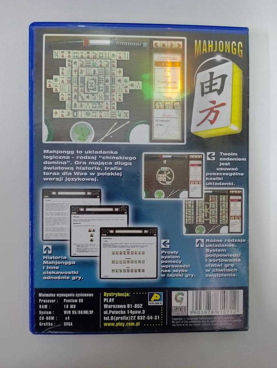 Gra PC - Mahjongg - polska wersja