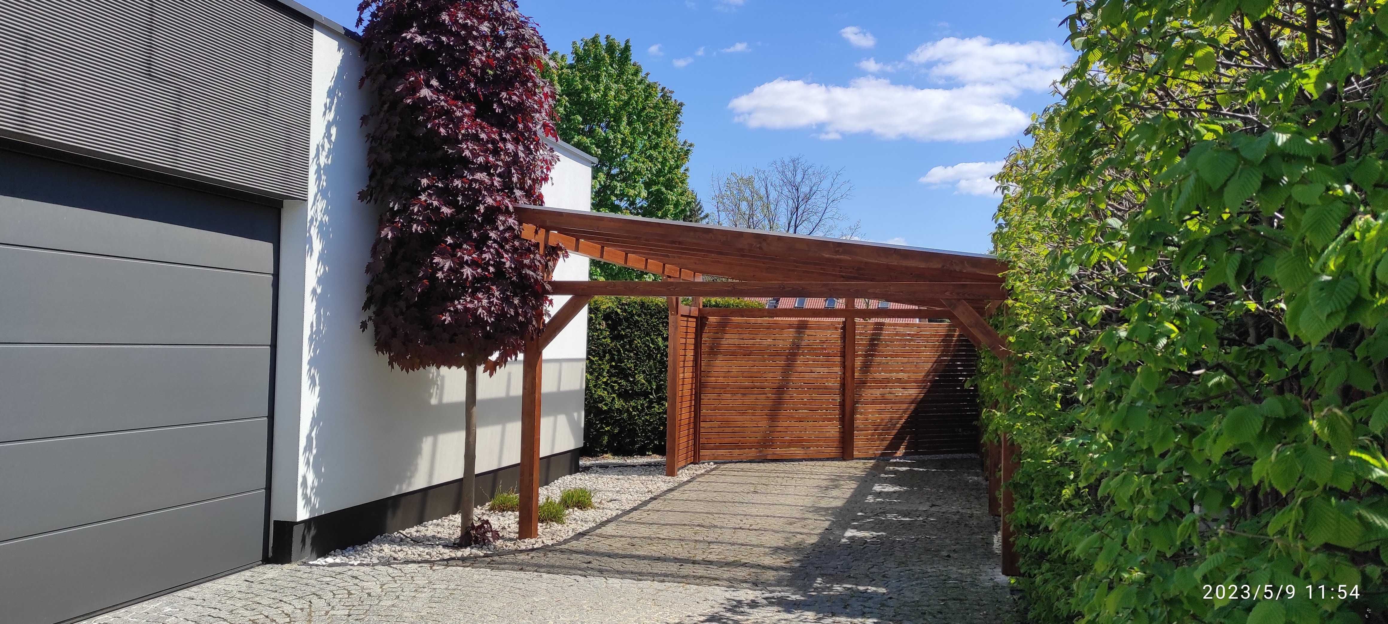 Wiata, carport, zadaszenie