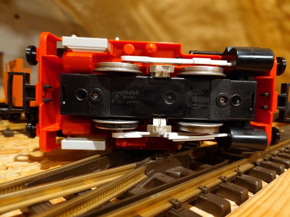 Model lokomotywy parowej,Playmobil LGB,skala G,kolejka ogrodowa