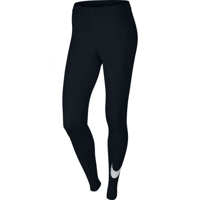 Legginsy Damskie NIKE Club Large Swoosh -010 -XS WYSYŁKA 24H