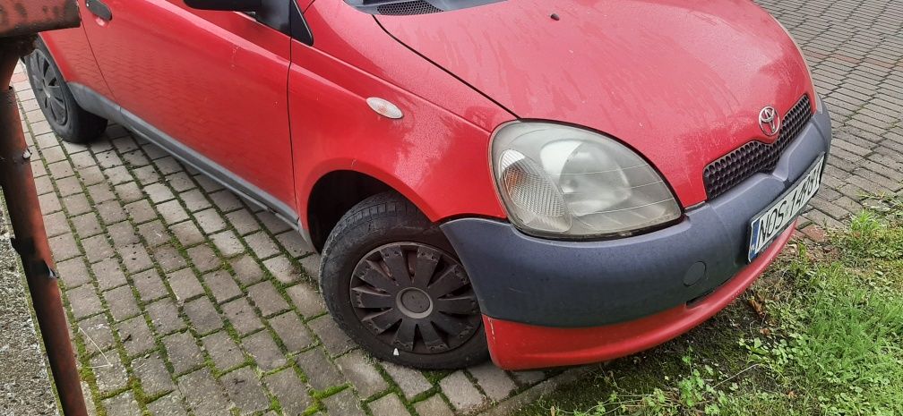 Toyota Yaris bez przeglądu technicznego