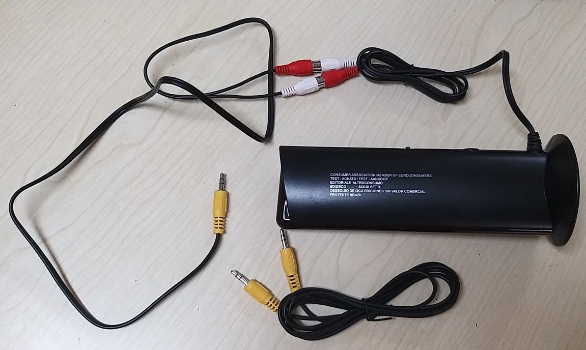 Rádio auscultadores sem fio.