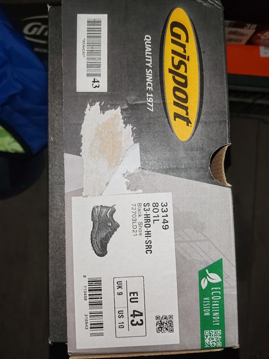 NOWE Buty robocze GRISPORT Rozm.43 (28cm) .
