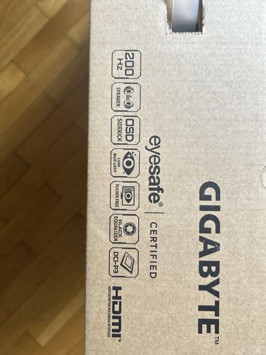 Monitor Gigabyte G25F2 + GRATIS kabel displayport Unitek 2m