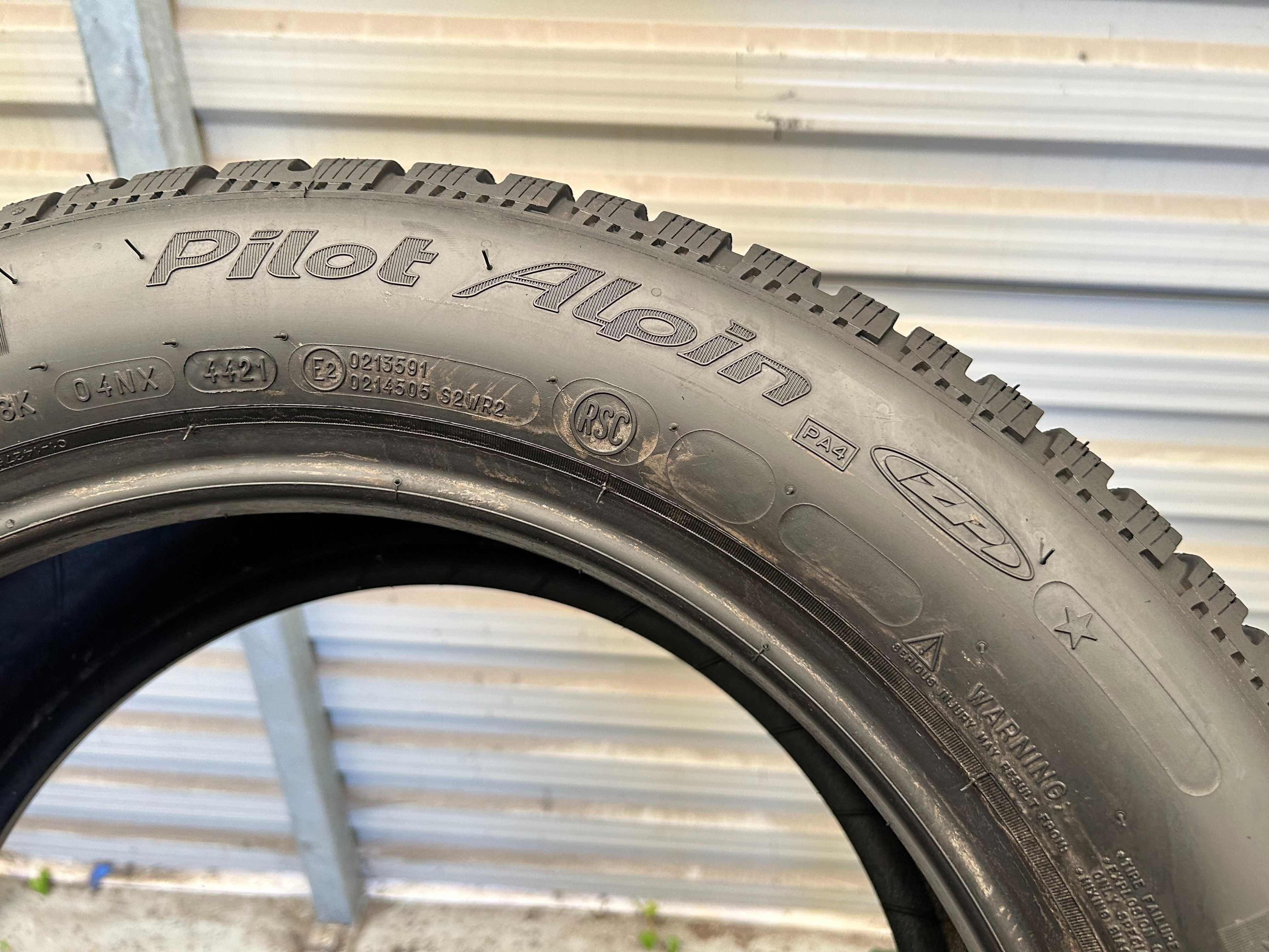 2szt zimowe 225/55R17 Michelin 7,5mm 2021r RUNFLAT Z3408 gwarancja