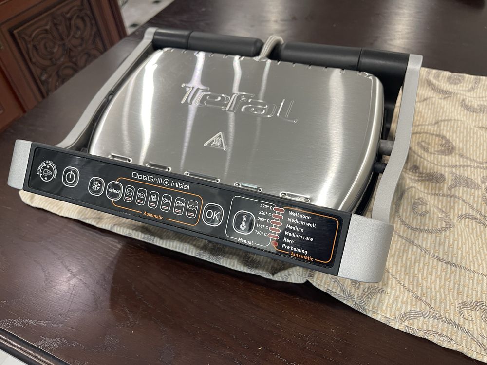 Гриль-барбекю Tefal OptiGrill Initial GC706D34