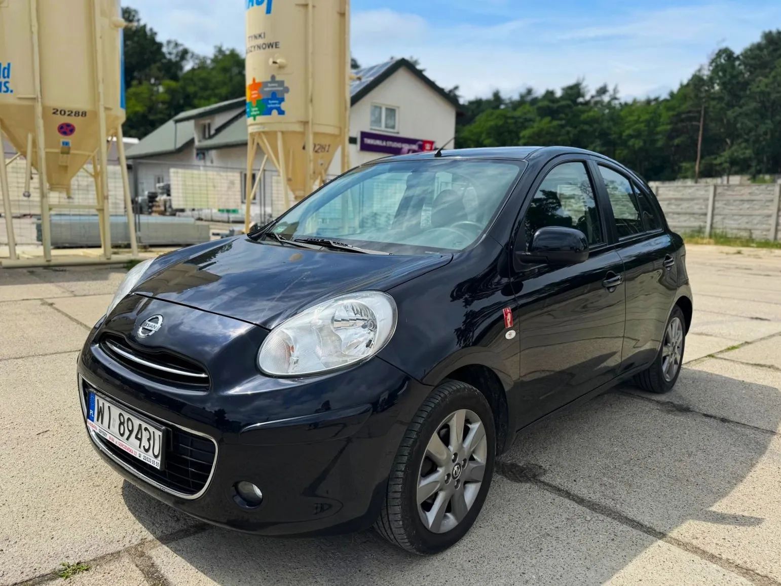 Nissan Micra AUTOMAT Panoramiczny dach czujniki 121tys km przebieg alu Warszawa!