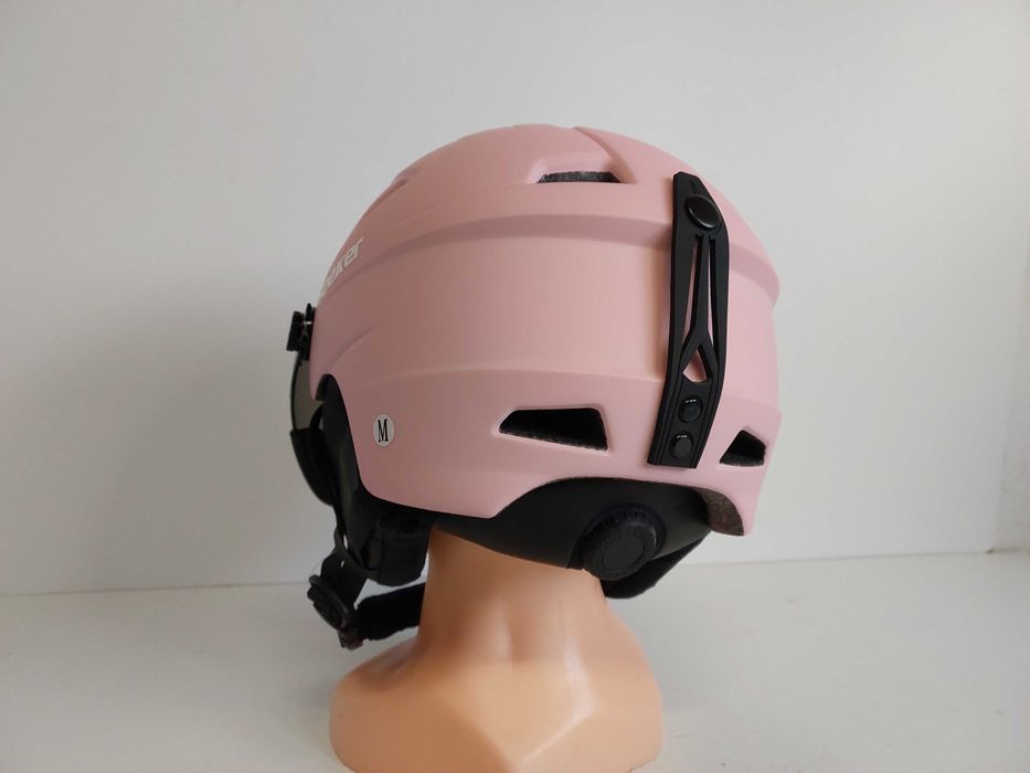 Kask narciarski z szybką regulowany M 55-58 cm