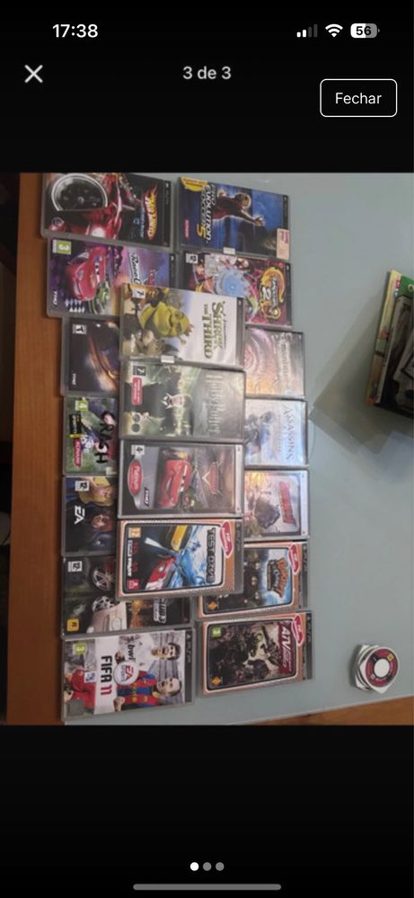 Jogos PSP lote jogos