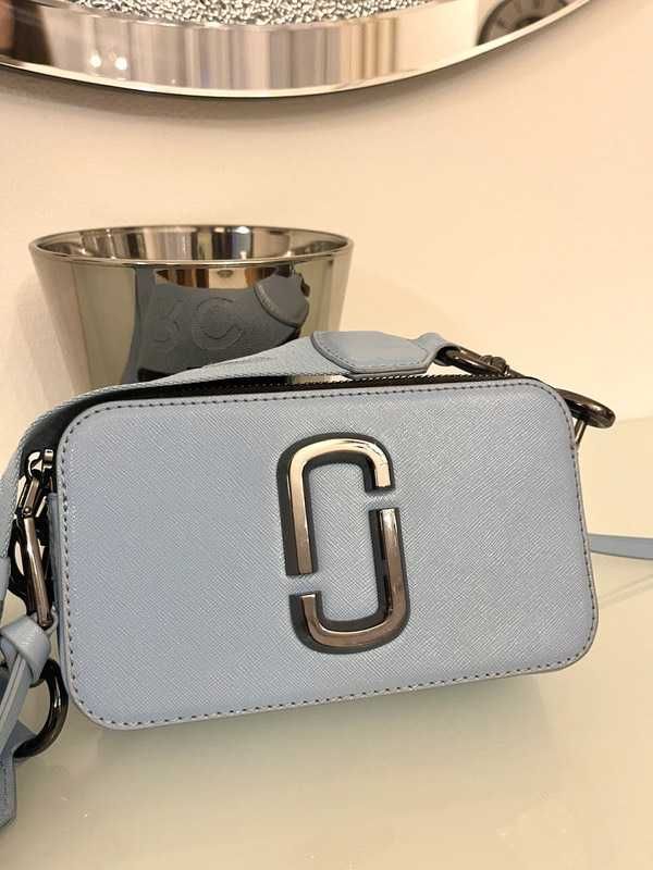 Marc Jacobs Snapshot oryginalna  torebka baby blue