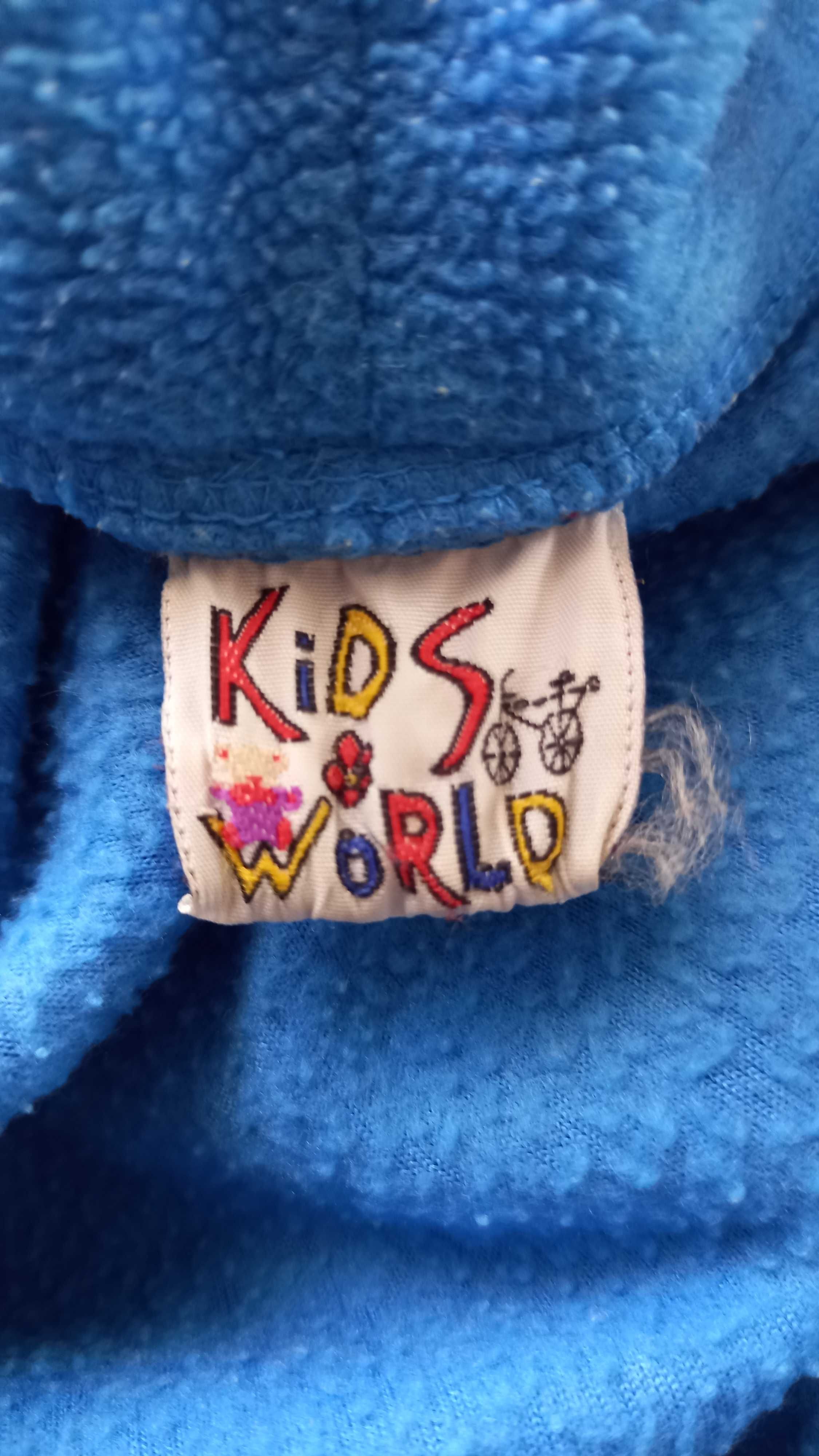 Szlafrok dziecięcy, Kids World rozmiar „116” , kolor  niebieski
