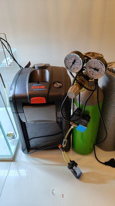 Akwarium full opti white 80x35x35 eheim chichiros co2