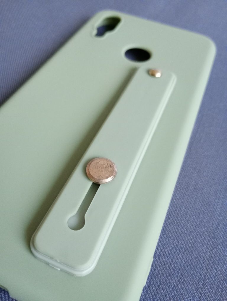 Чехол на телефон Huawei p smart plus Nova 3i Светлый зелёный