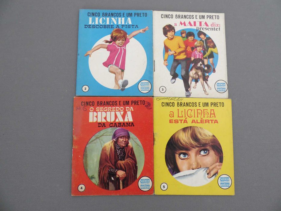 Mini Livros Cinco Brancos e Um Preto, APR