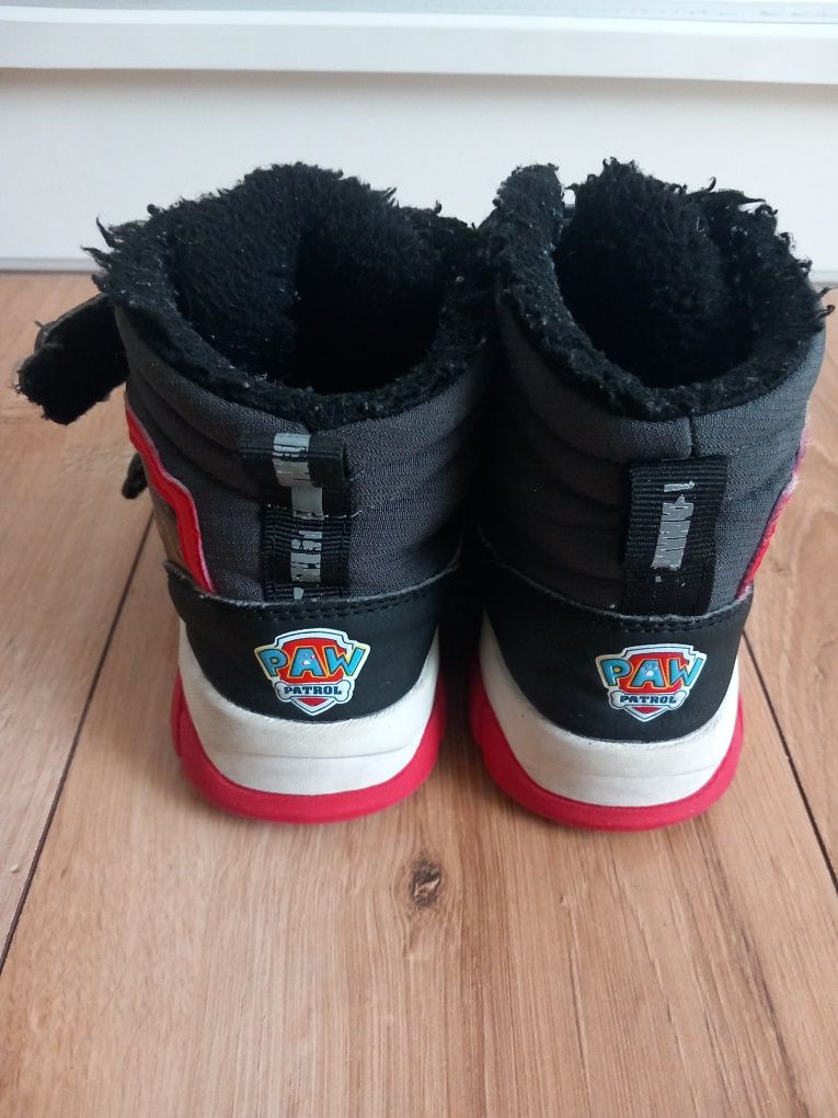 Buty Smyk zimowe na zimę kozaki śniegowce Paw Patrol dla chłopca 29